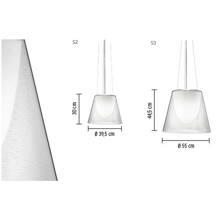 KTribe S2/S3 Hanglamp Transparant - Flos - Koop Online - Afbeelding 3