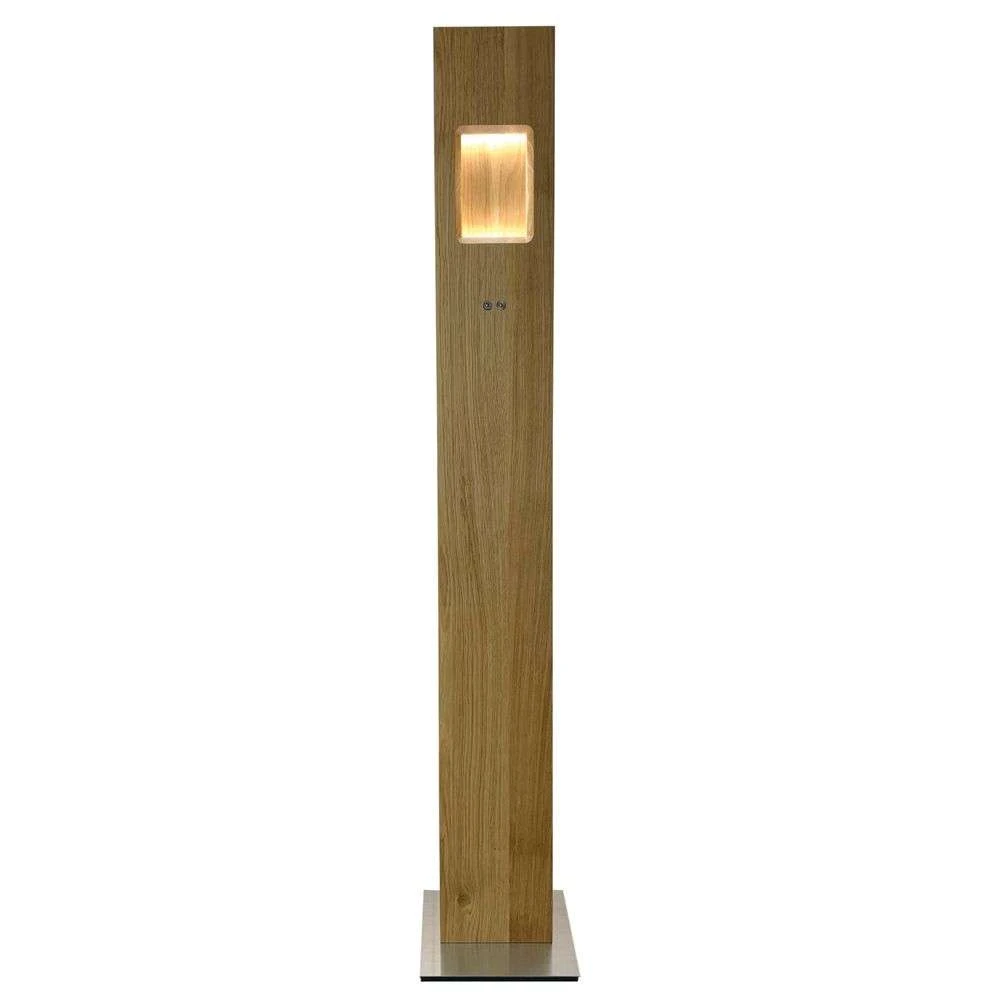 Pan LED Vloerlamp Oiled Oak - Herzblut - Koop Online