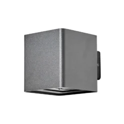 Aaron Buiten Wandlamp IP54 Graphite - Lucande - Koop Online