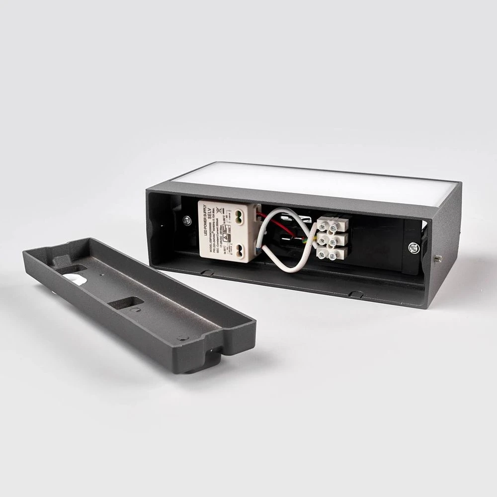 Lissi Buiten Wandlamp IP54 Dark Grey - Lucande - Koop Online - Afbeelding 5