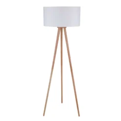 Charlia Vloerlamp Silver - Lindby - Koop Online