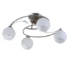 Svean 4 Plafondlamp White/Nickel - Lindby - Koop Online