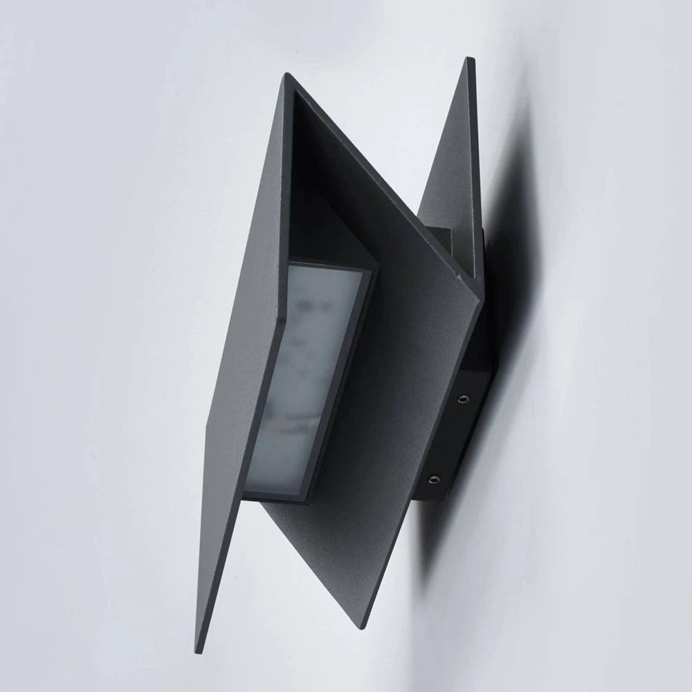 Meja Buiten Wandlamp IP54 Graphite - Lucande - Koop Online - Afbeelding 4