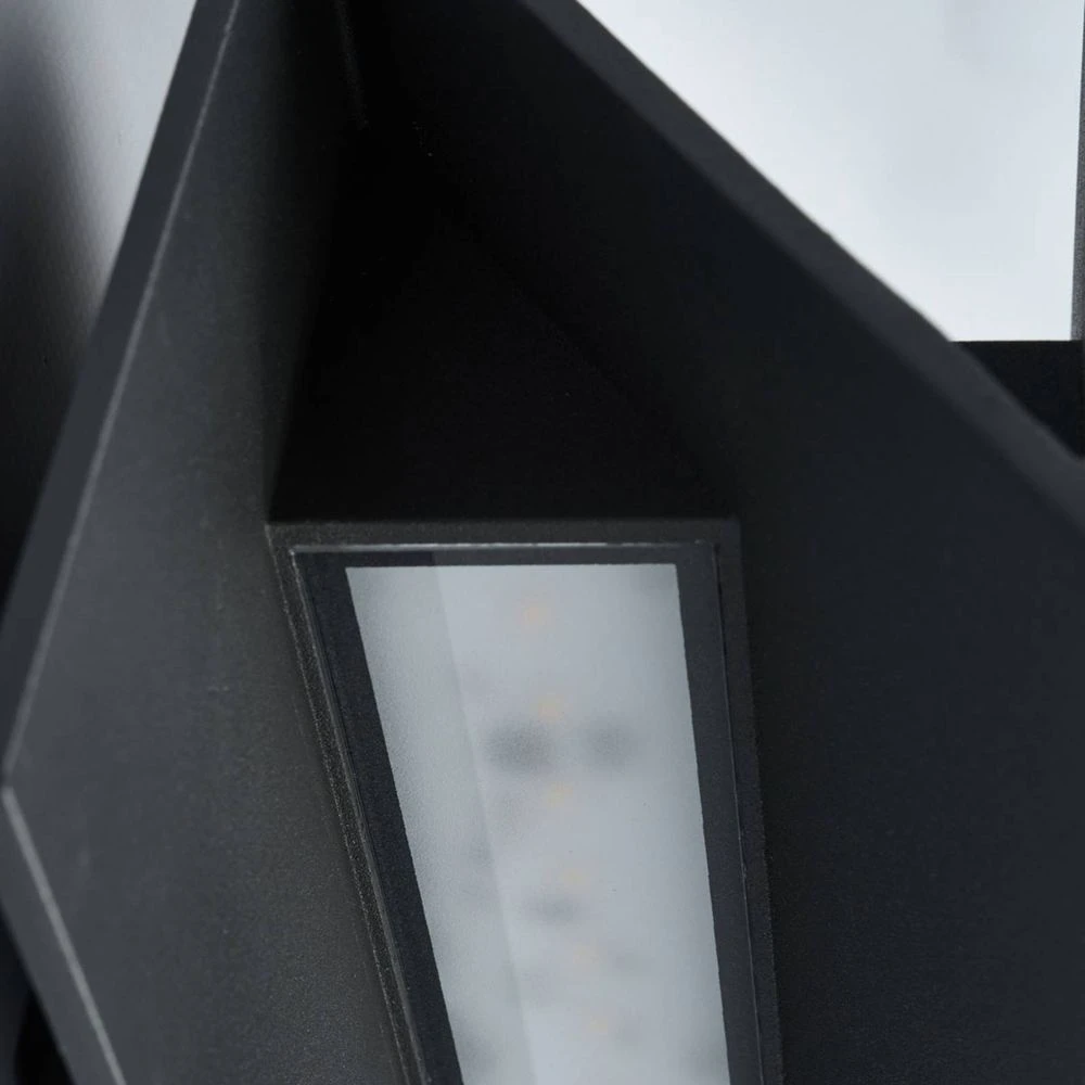 Meja Buiten Wandlamp IP54 Graphite - Lucande - Koop Online - Afbeelding 5