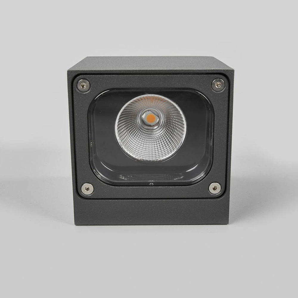 Merjem Small Up/Down Buiten Wandlamp IP54 Dak Grey - Lucande - Koop Online - Afbeelding 5