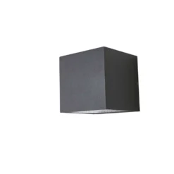 Merjem Big Down Buiten Wandlamp IP54 Dak Grey - Lucande - Koop Online
