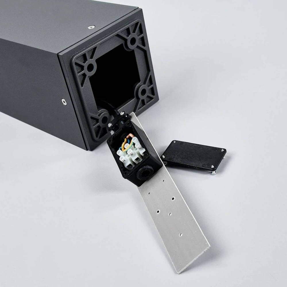 Klemens Short Buiten Tuinlampe IP54 W/Sensor Graphite - Lucande - Koop Online - Afbeelding 6