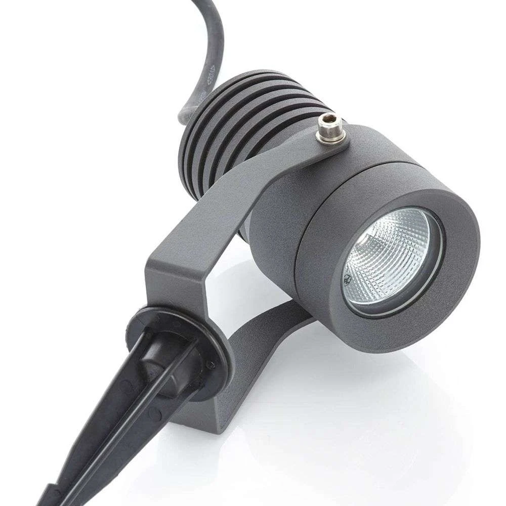 Jon Buiten Spot W/Spike Dark Grey - Lucande - Koop Online - Afbeelding 5