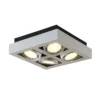 Ronka Square 4 Plafondlamp White - Arcchio - Koop Online