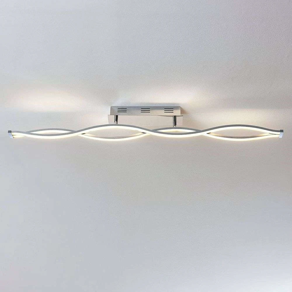 Roan Plafondlamp White/Chrome/Silver - Lucande - Koop Online - Afbeelding 6
