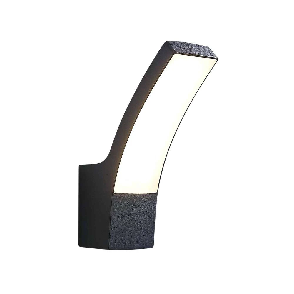 Ilvita Buiten Wandlamp Anthracite - Lindby - Koop Online