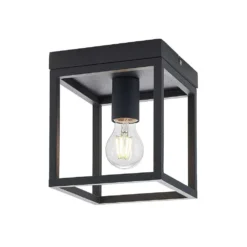 Meron Plafondlamp Dark Grey - Lindby - Koop Online
