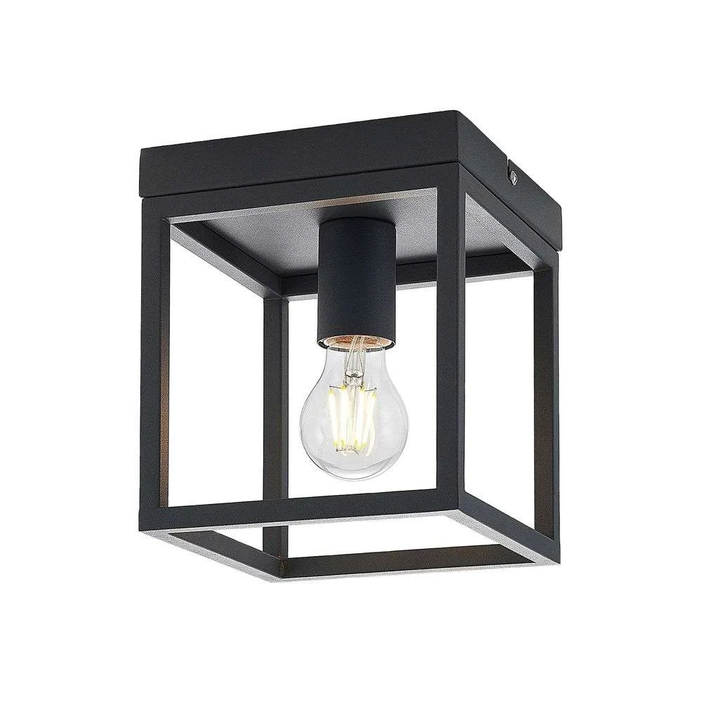 Meron Plafondlamp Dark Grey - Lindby - Koop Online