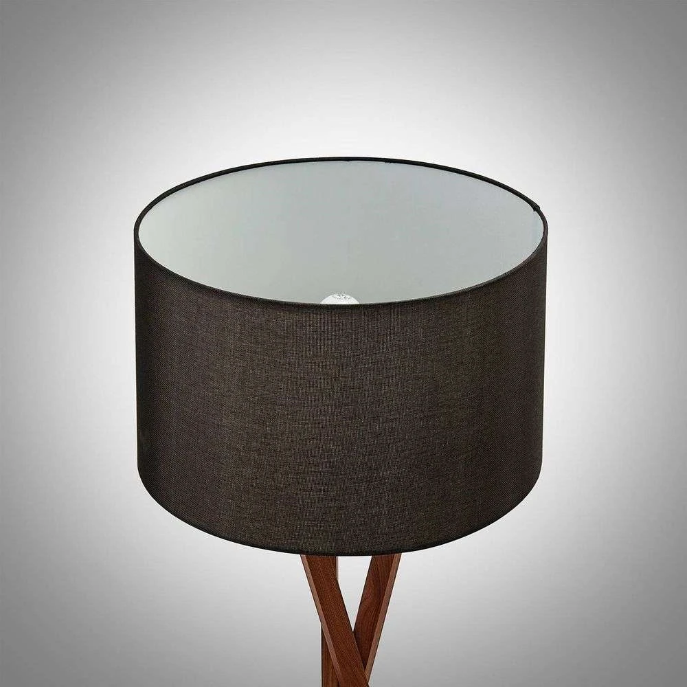 Auriane Vloerlamp Black/Walnut - Lucande - Koop Online - Afbeelding 3
