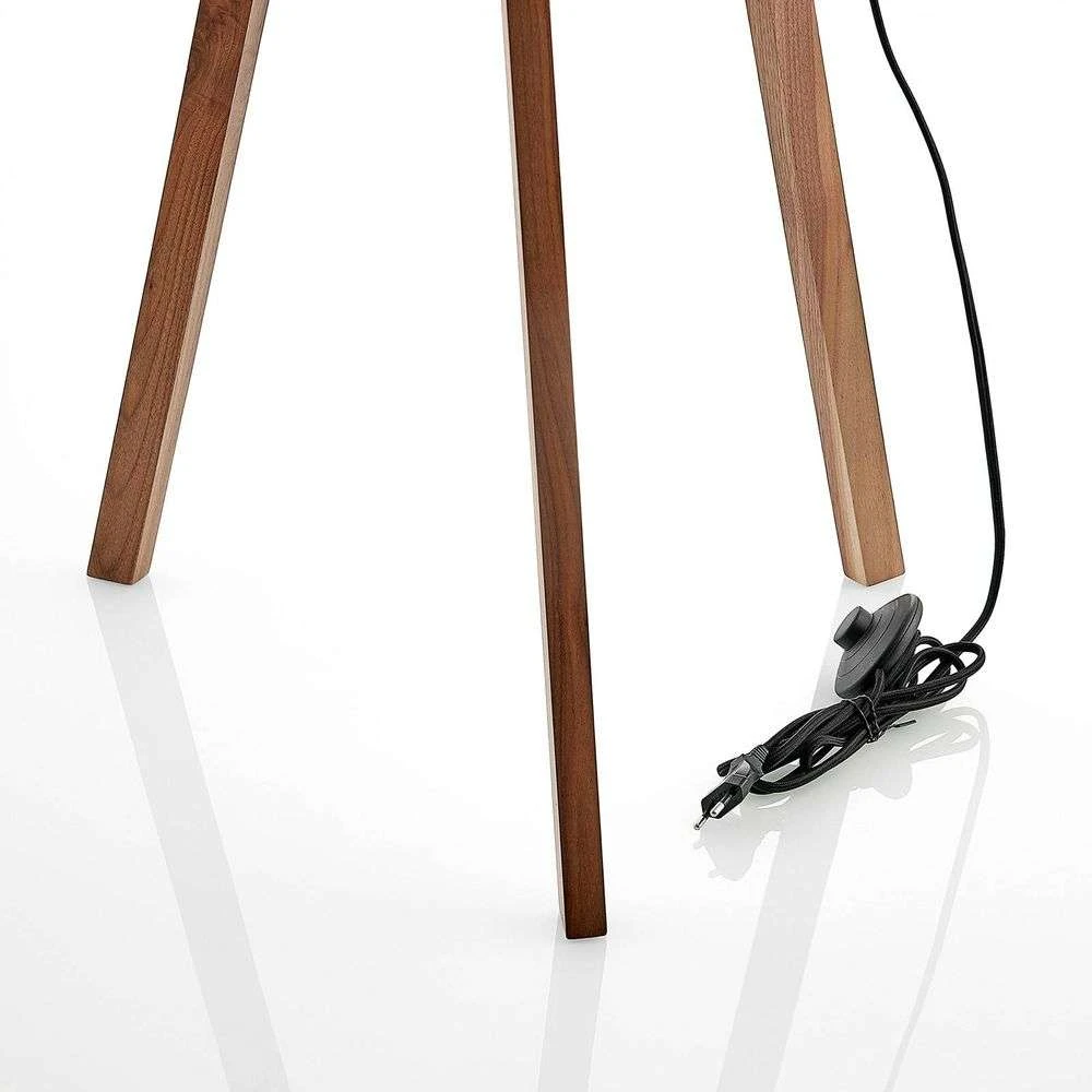 Auriane Vloerlamp Black/Walnut - Lucande - Koop Online - Afbeelding 6