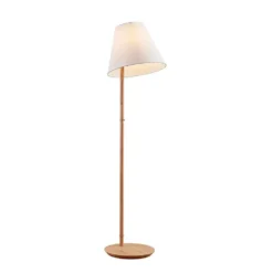 Jinda Vloerlamp White/Wood - Lucande - Koop Online
