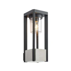 Kalisa Square Buiten Wandlamp Dark Grey - Lucande - Koop Online