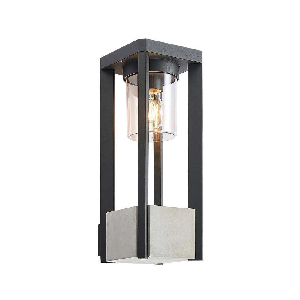 Kalisa Square Buiten Wandlamp Dark Grey - Lucande - Koop Online