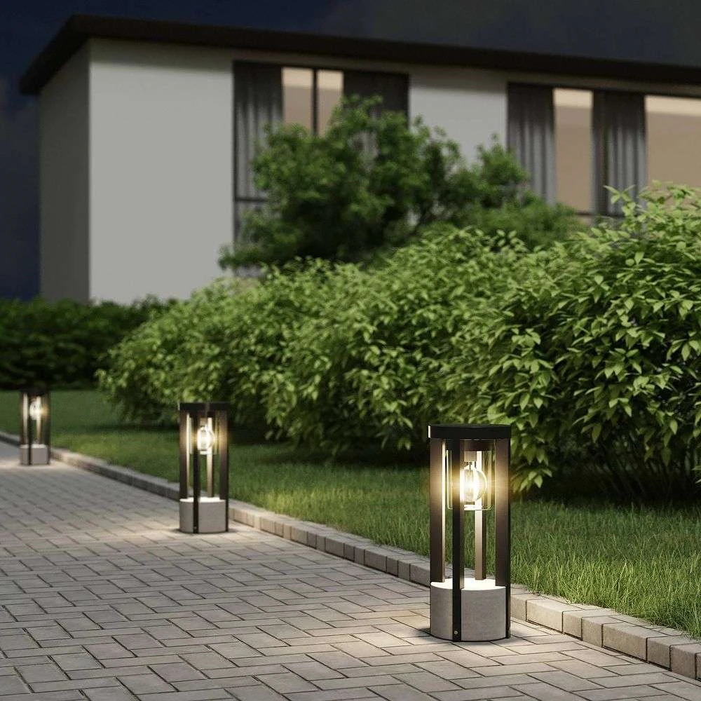 Kalisa Round Tuinlamp H42 Dark Grey - Lucande - Koop Online - Afbeelding 4