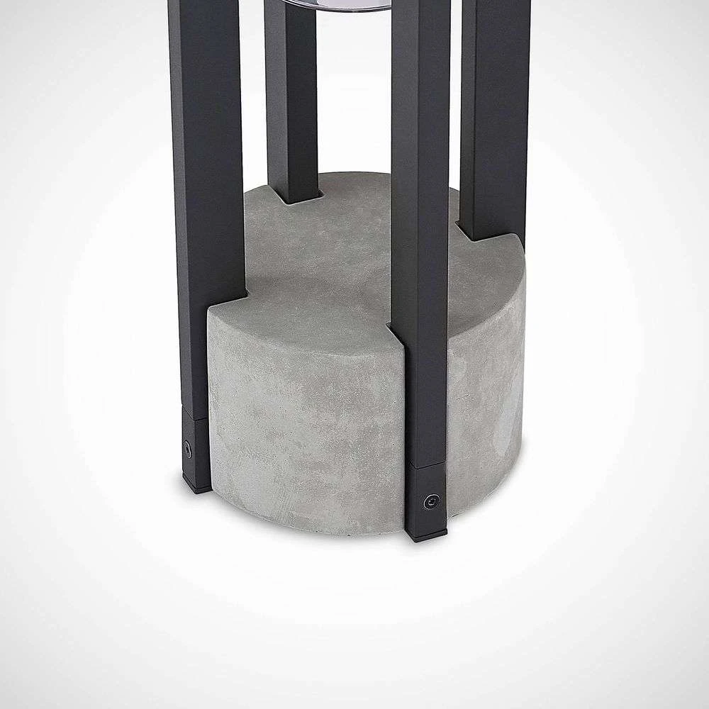 Kalisa Round Tuinlamp H42 Dark Grey - Lucande - Koop Online - Afbeelding 5