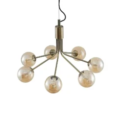 Wynina Hanglamp Brass/Amber - Lucande - Koop Online