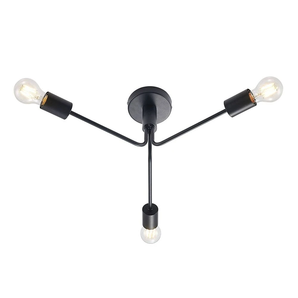Imonis 3 Plafondlamp Black - Lindby - Koop Online