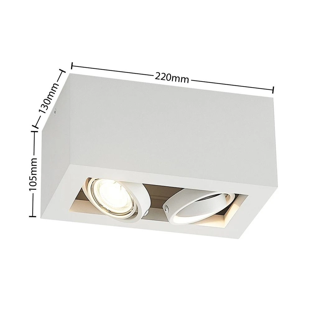 Giyan 2 Downlight Bevestigingsspot White - Arcchio - Koop Online - Afbeelding 3