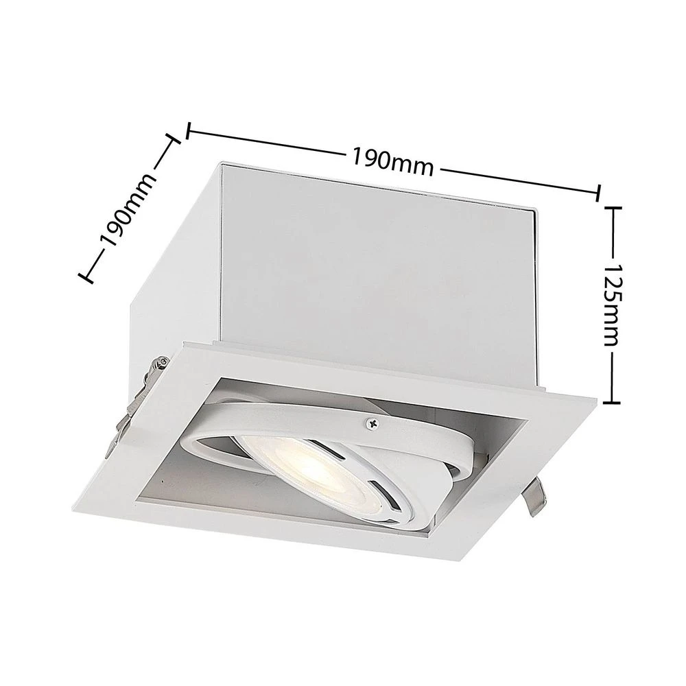 Yasna Ingebouwd Spot White - Arcchio - Koop Online - Afbeelding 3