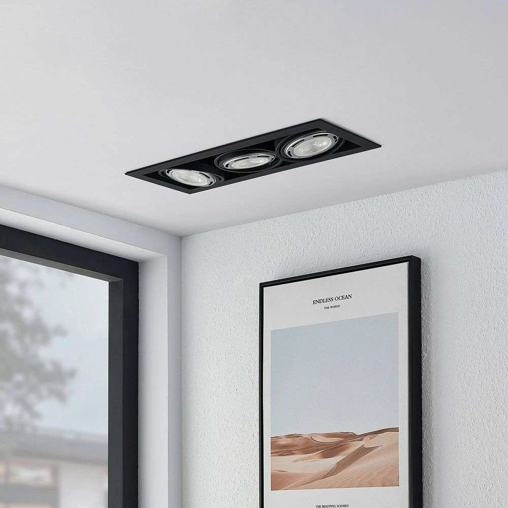 Yasna 3 Ingebouwd Spot Black - Arcchio - Koop Online - Afbeelding 2