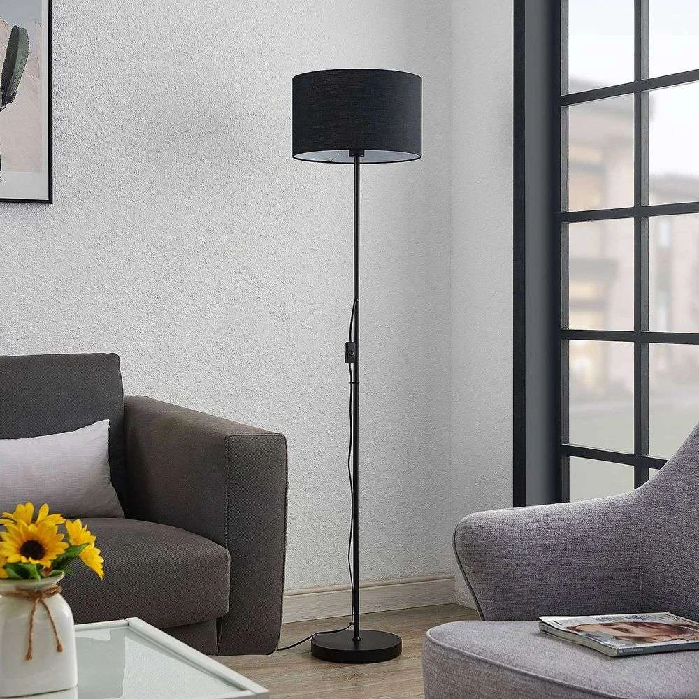 Melanie Floor Lamp Black - Lindby - Koop Online - Afbeelding 3