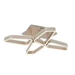 Quinn 4 Plafondlamp Nickel - Lucande - Koop Online