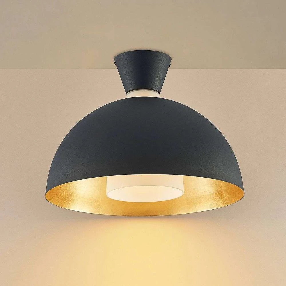 Onavi Plafondlamp Black/Gold - Lindby - Koop Online - Afbeelding 5