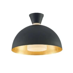 Onavi Plafondlamp Black/Gold - Lindby - Koop Online