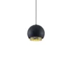 Sivaniel Hanglamp Ø30 Black/Gold - Lucande - Koop Online