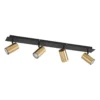 Joffrey 4 Plafondlamp L80 Brass - Lindby - Koop Online