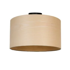 Veneer Plafondlamp Ø55 White Ash - Envostar - Koop Online
