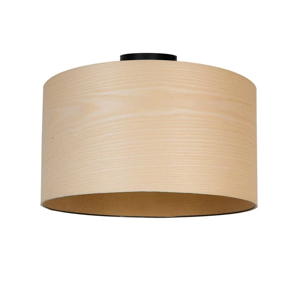 Veneer Plafondlamp Ø55 White Ash - Envostar - Koop Online