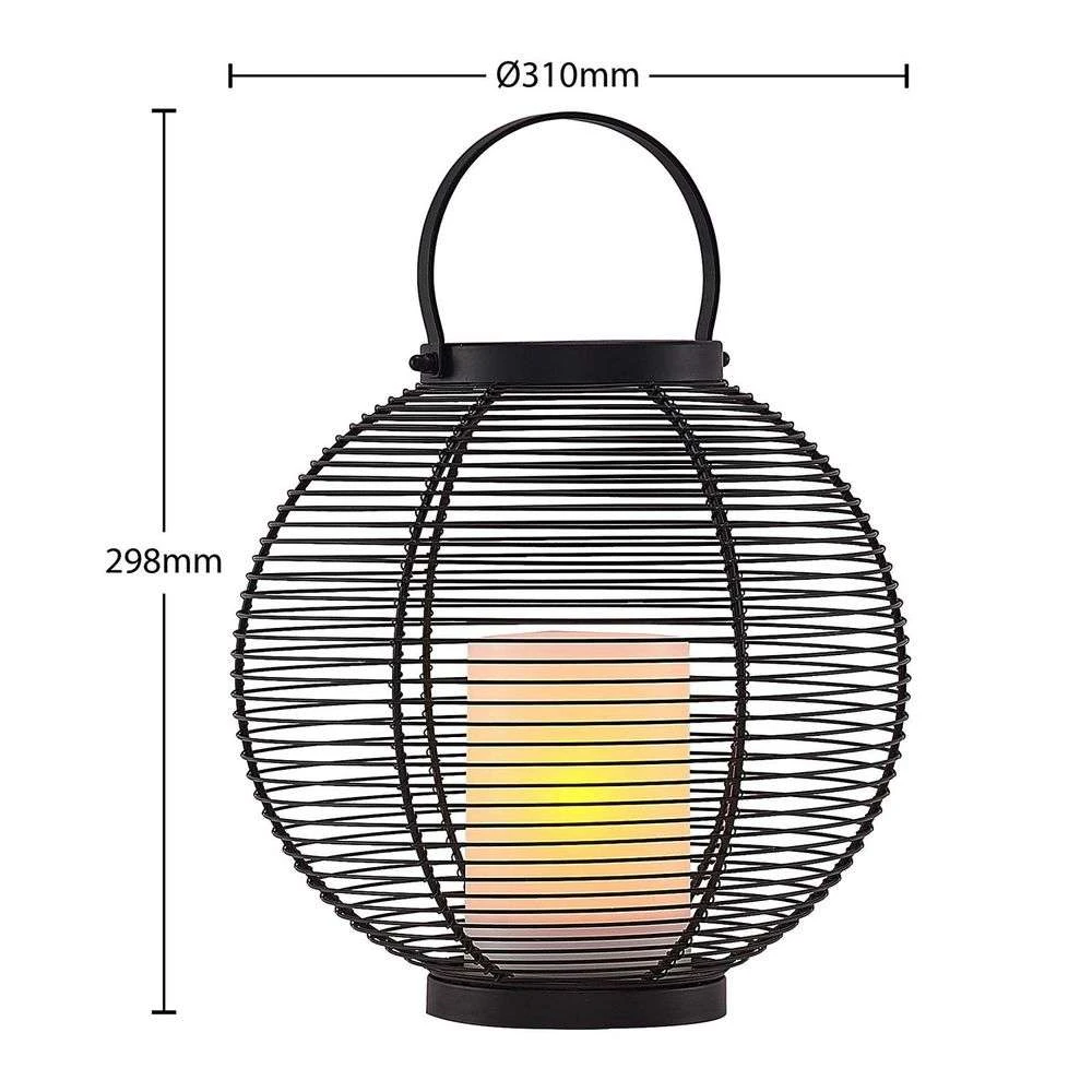 Mairuna Solar Cell Lamp LED Ø30,8 Black - Lindby - Koop Online - Afbeelding 2