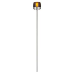 Manjala LED Solar Cell Lamp W/Spike Steel - Lindby - Koop Online