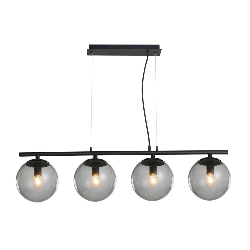Sotiana 4 Hanglamp Black - Lucande - Koop Online - Afbeelding 2
