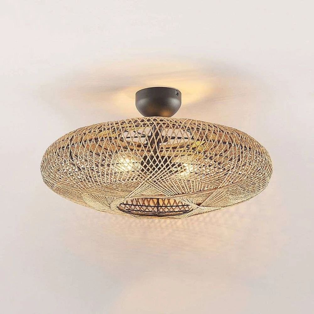 Melvios Plafondlamp Brown - Lindby - Koop Online - Afbeelding 4