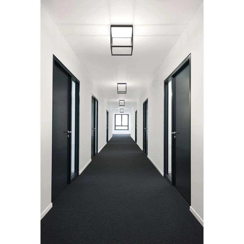 Reflex 2 LED Plafondlamp M 200 Black/Pyramid Silver - Serien Lighting - Koop Online - Afbeelding 3