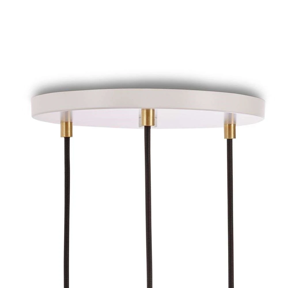 Walnut Triple Hanglamp M/Voronoi II White Canopy - Tala - Koop Online - Afbeelding 5