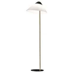 Opala Midi Vloerlamp Black/Brass - Pandul - Koop Online