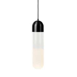 Firefly Hanglamp Black Plated/Partly Sandblasted Glass - Mater - Koop Online
