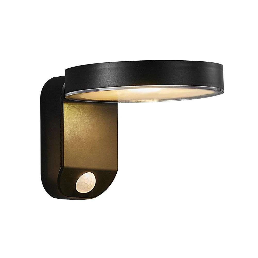 Rica Round LED Solar Cell Wandlamp Black - Nordlux - Koop Online - Afbeelding 3