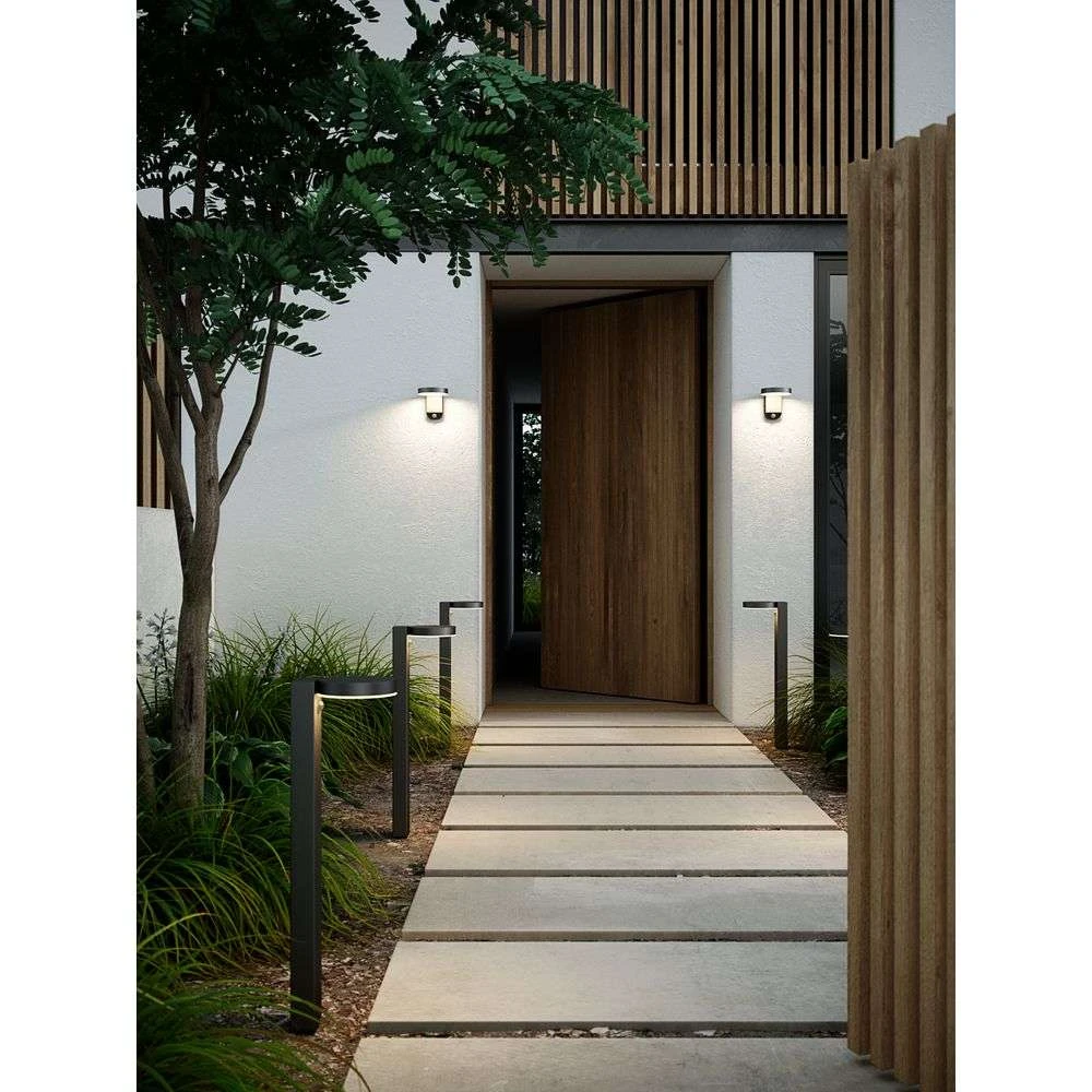 Rica Round LED Solar Cell Wandlamp Black - Nordlux - Koop Online - Afbeelding 5