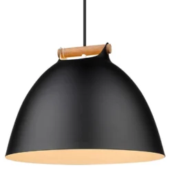 Århus Hanglamp Ø40 Black/Wood - Halo Design - Koop Online
