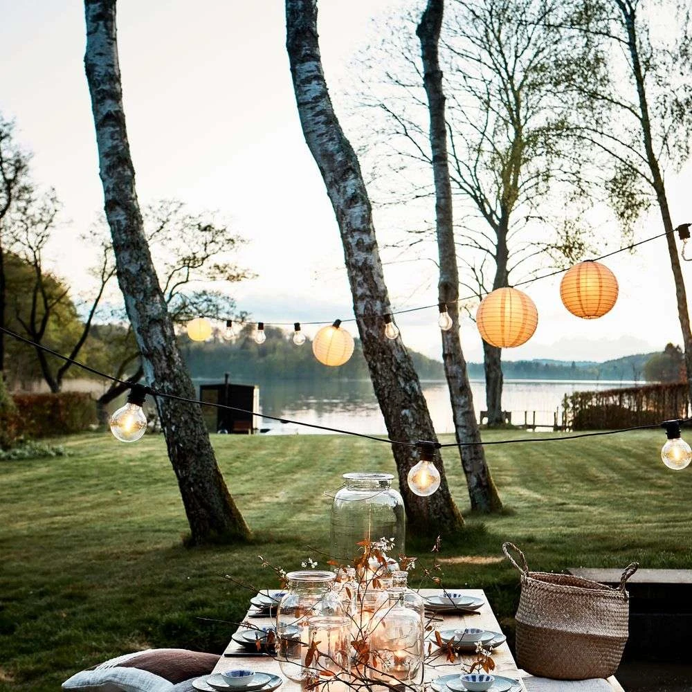 Soni Shade Ø15 For Function Light Chain 10 Pcs. Sand - House Doctor - Koop Online - Afbeelding 2