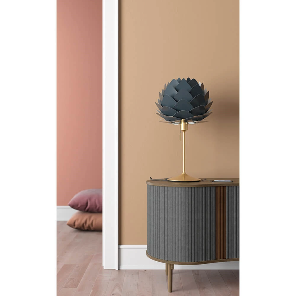 Santé Stand Tafelstatief Met Usb Brushed Brass - Umage - Koop Online - Afbeelding 4